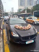 武汉结婚租婚车路虎SUV、轿跑保时捷玛莎拉蒂就到大唐朝