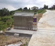 红桥区伸缩门-安装-电动悬浮门-遥控设备