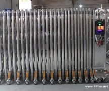 南开区不锈钢伸缩门/订制-悬浮门-热销厂家