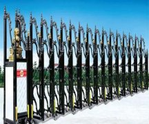 南开区不锈钢伸缩门/订制-悬浮门-热销厂家