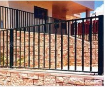 ​红桥区订购铁艺围栏（铁艺大门）效果图