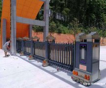 和平区电动伸缩门（悬浮门）大量现货安装