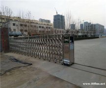 南开区伸缩门订购-悬浮直线门-厂家直销