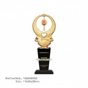 谁羽争锋羽毛球大赛奖杯制作职工运动会/校运会/市运会奖杯供应